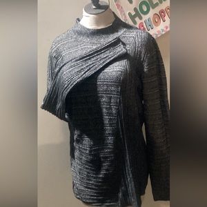 INC International Concepts Size XL Woman’s Holiday PartySweater Metallic Threads